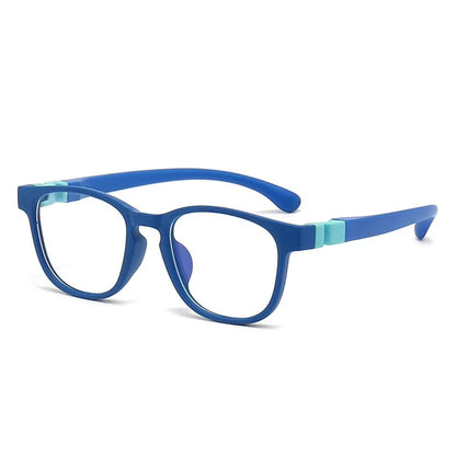 Anti-Blue Light Kids Glasses Removable Silicone Children Boys Girls Computer Eye Protection Eyeglasses Ultra Light Frame