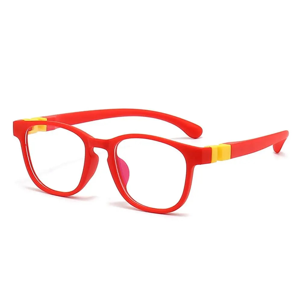 Anti-Blue Light Kids Glasses Removable Silicone Children Boys Girls Computer Eye Protection Eyeglasses Ultra Light Frame