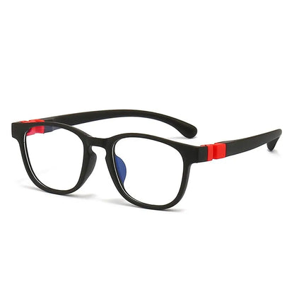 Anti-Blue Light Kids Glasses Removable Silicone Children Boys Girls Computer Eye Protection Eyeglasses Ultra Light Frame